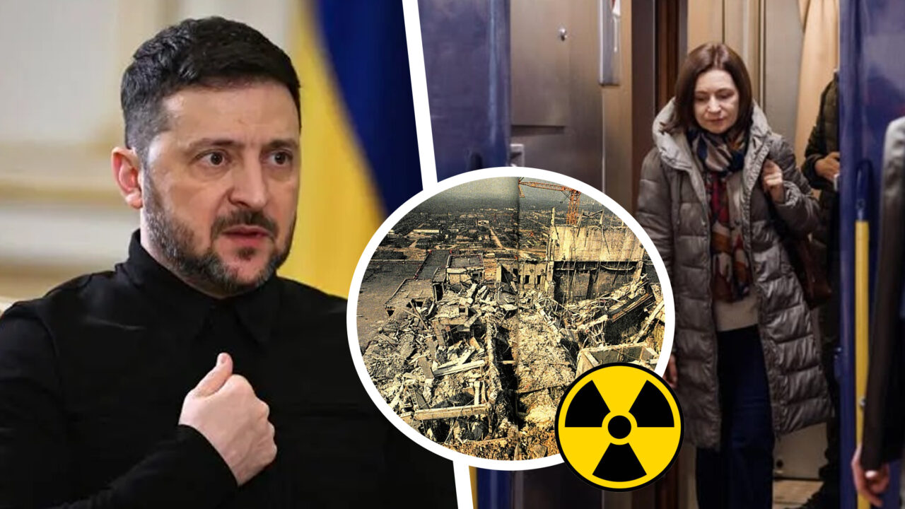 Maia Sandu, întâlnire politică cu Zelenski la Kiev și comemorare la Cernobîl