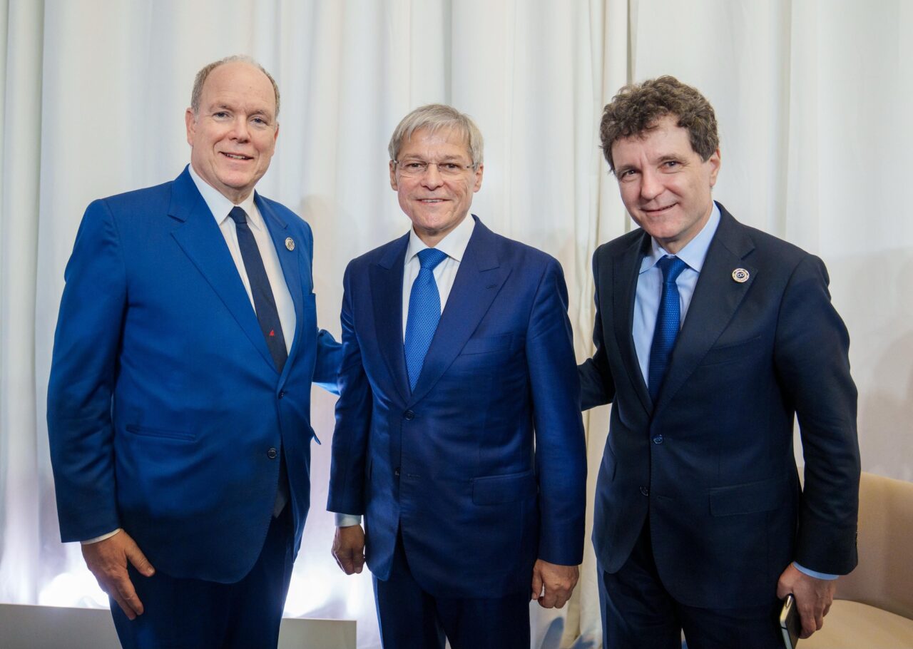 Dacian Cioloș, la întâlnirea lui Nicușor Dan cu Prințul Albert de Monaco. Ce au discutat cei trei