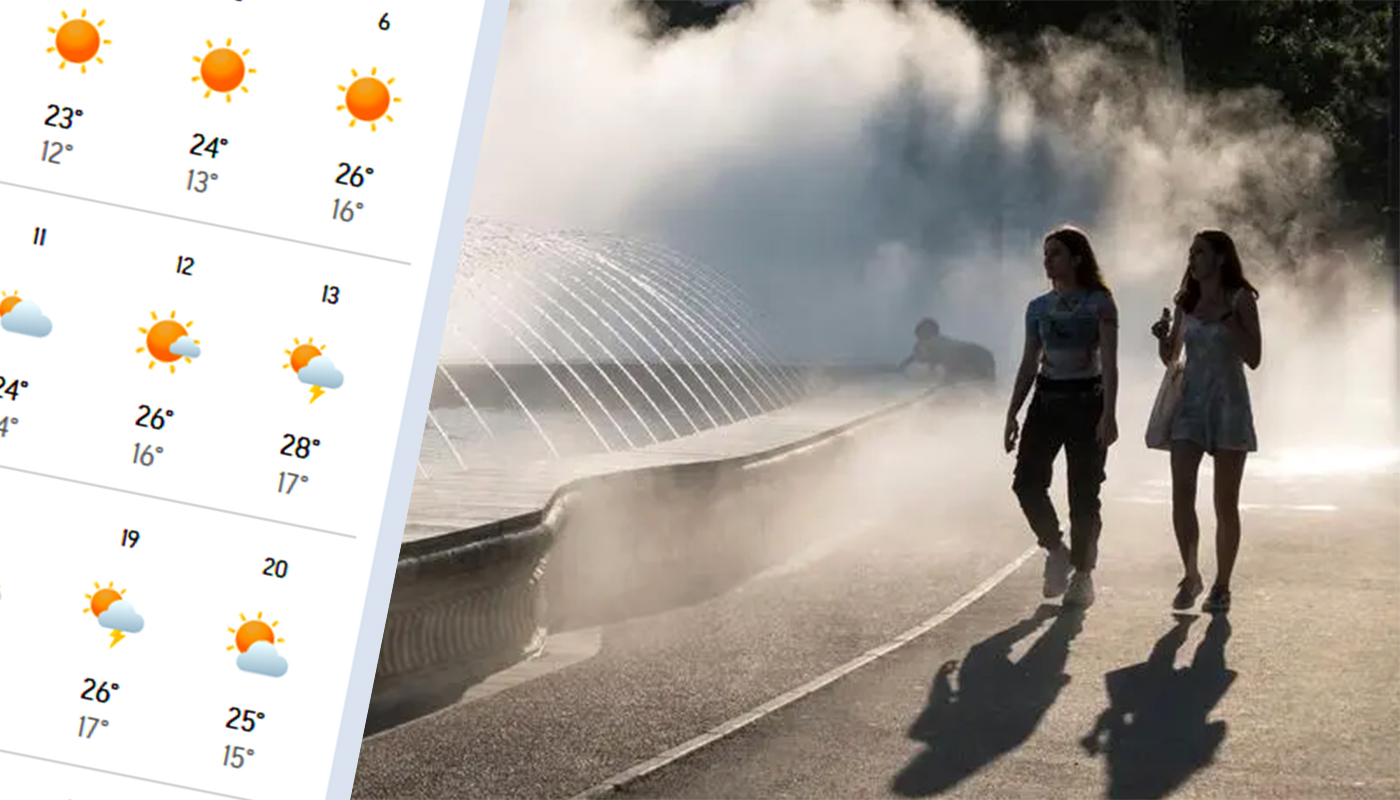 Meteorologii Accuweather anunță o lună iunie cum nu prea a mai fost în România. Temperaturi anormale în București