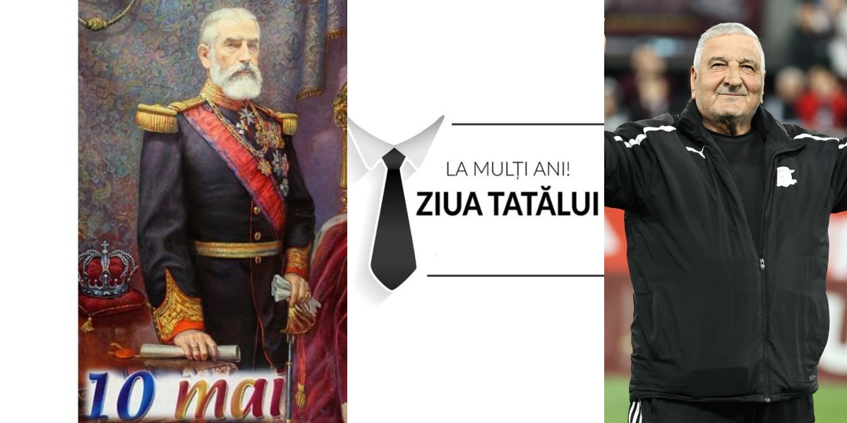 10 Mai, calendarul zilei: Ziua Tatălui. Ziua Regelui. Rică Răducanu împlinește 80 de ani