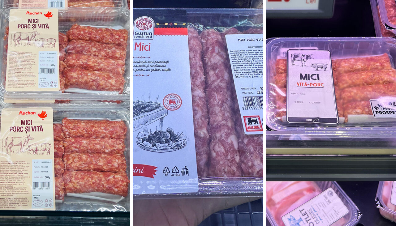 Cât costă micii în Auchan, Mega Image și LIDL România, de 1 mai. Care sunt cei mai ieftini