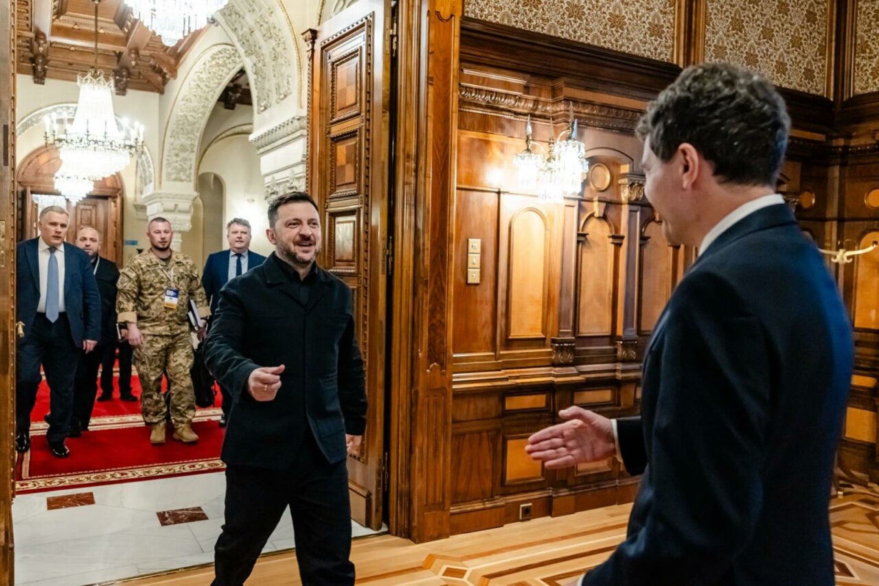 Nicușor Dan și Volodimir Zelenski, întâlnire la Palatul Cotroceni. Ce au discutat cei doi lideri