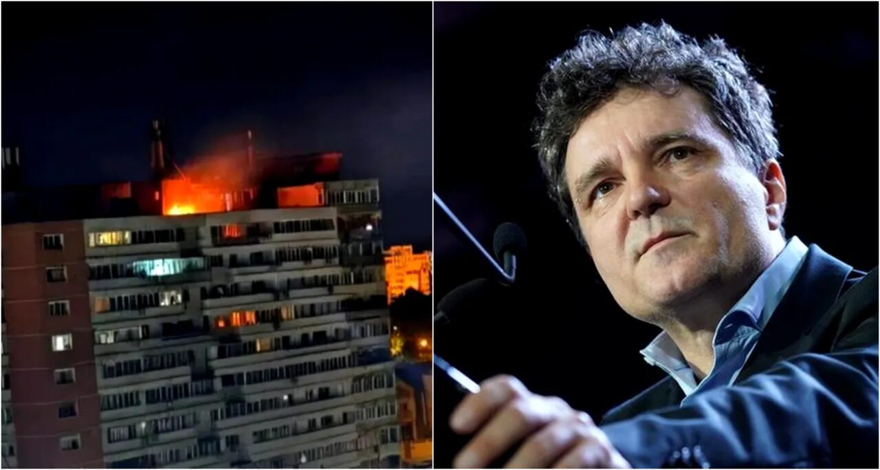 Nicușor Dan a ajuns la Galați, unde va vizita victimele incidentului cu dronă și blocul afectat