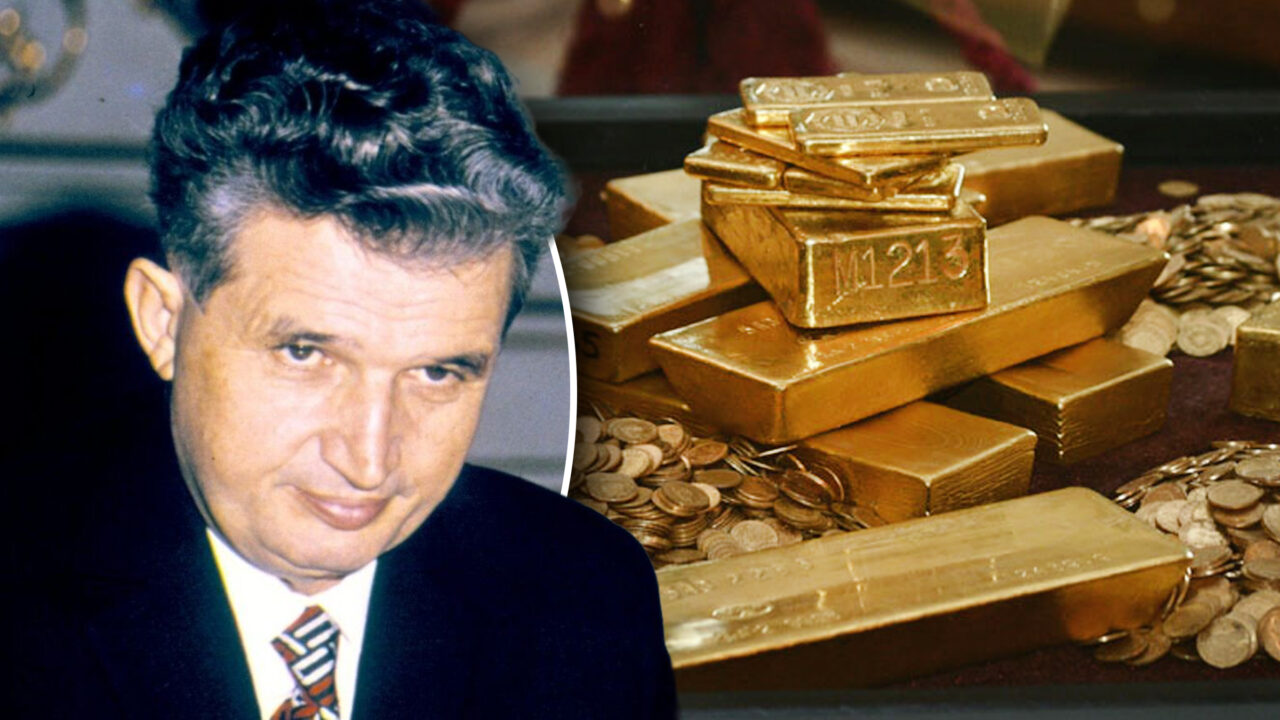 Tezaurul de aur vândut de Ceaușescu pentru a achita datoria externă a țării, planul nebun care i-a grăbit sfârșitul. Câte tone au fost înstrăinate