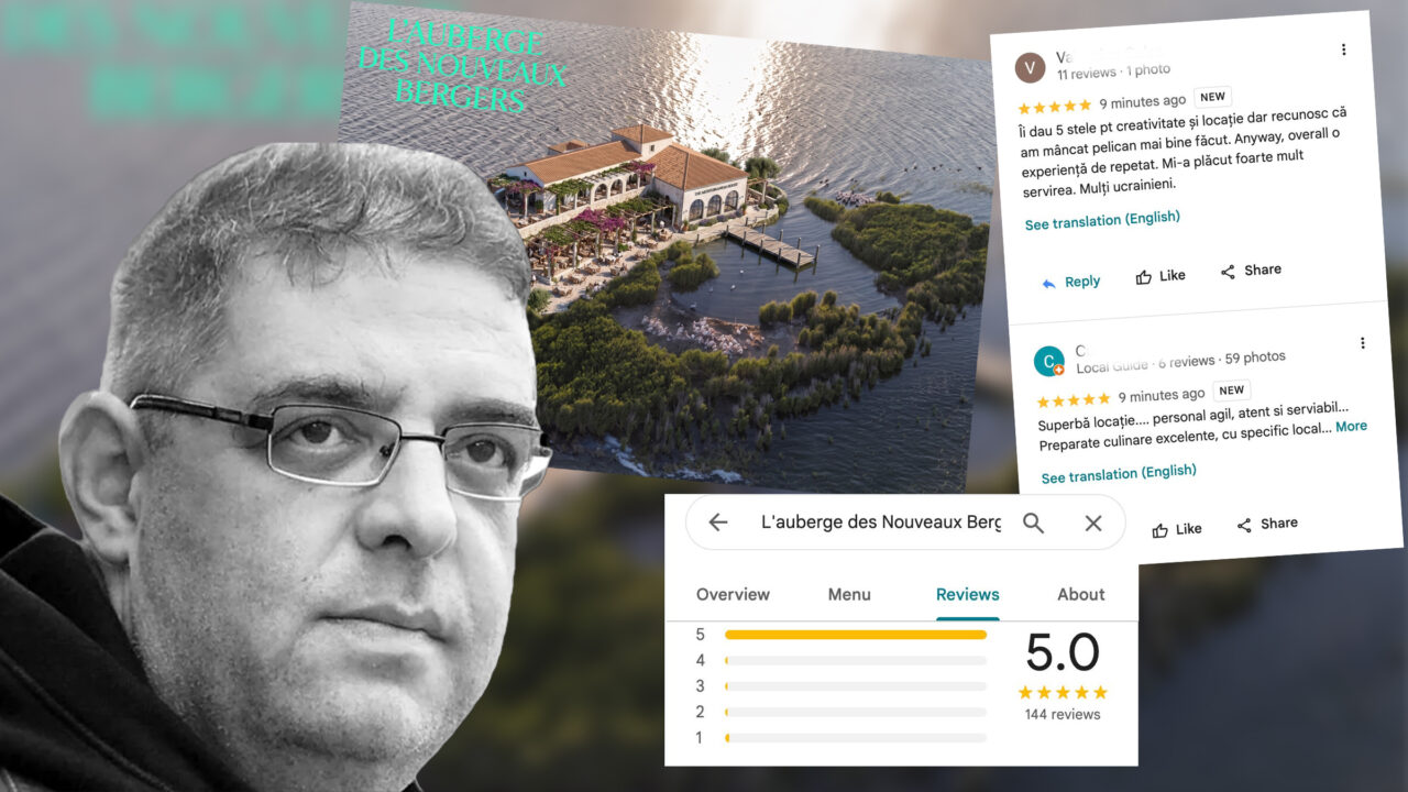 După experimentul Gândul: “știri pozitive despre Oana Gheorghiu”, preluat imediat de Google, a făcut și Patrick De Hillerin unul. A deschis un restaurant fictiv pe Google Maps, într-o zonă interzisă, și a primit 144 de recenzii de 5 stele în aproape 8 ore