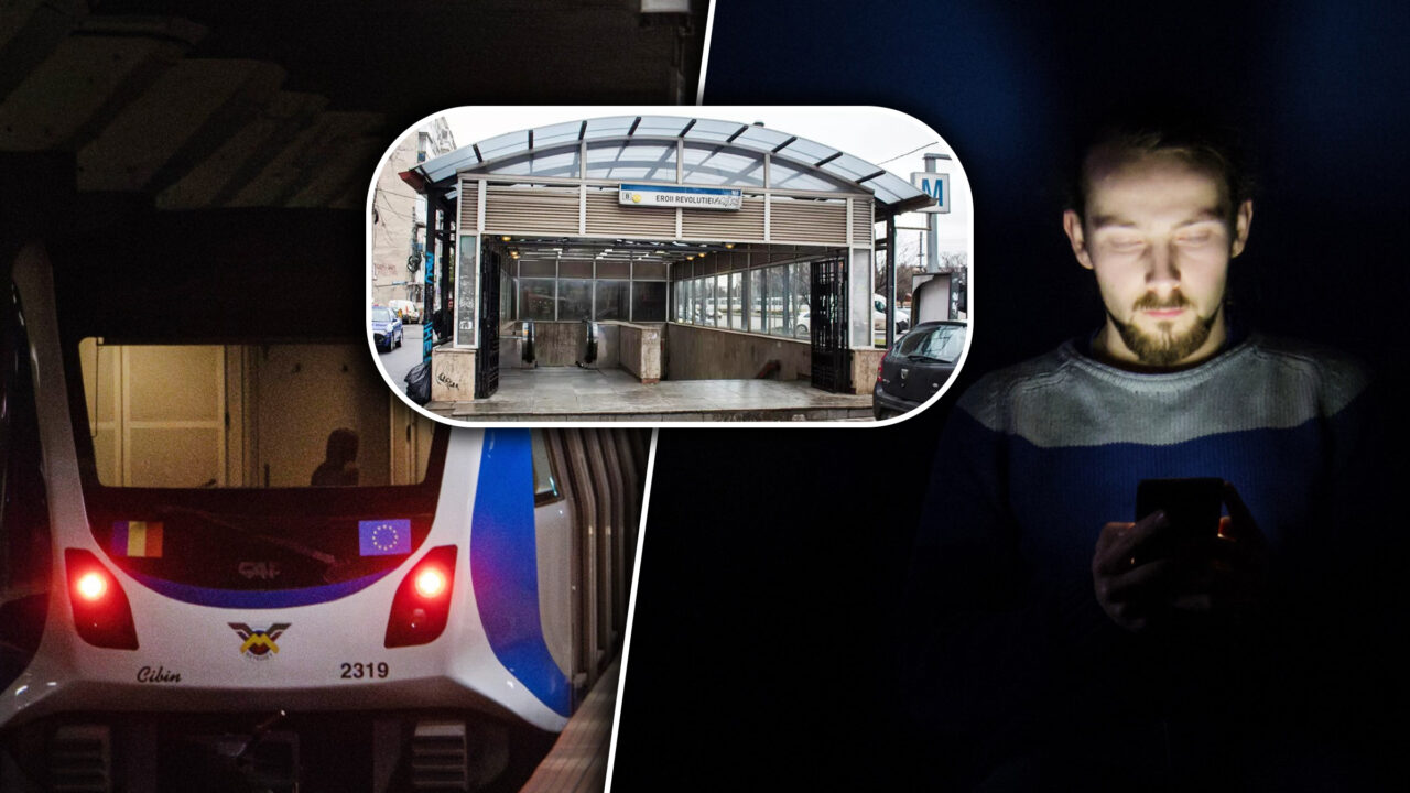 Incidente grave la metrou, ținute la secret. Cum au rămas călătorii în beznă în stația Eroii Revoluției. Probleme sunt și la Preciziei, când explodează transformatoarele de la CET