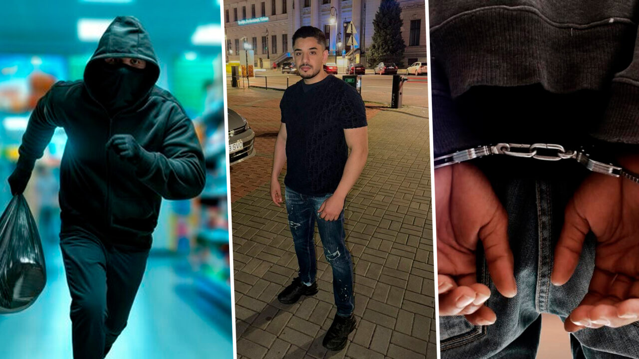 Fiul unui cunoscut milionar din Oltenia, prins în timp ce fura haine dintr-un magazin. Beizadeaua are deja o condamnare cu executare