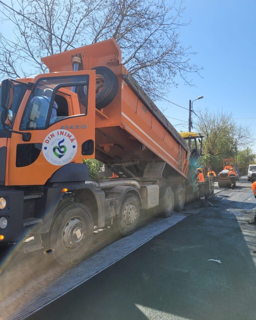 (P) Infrastructură S5 S.A. intervine pe strada Ghidigeni, un tronson cu trafic intens