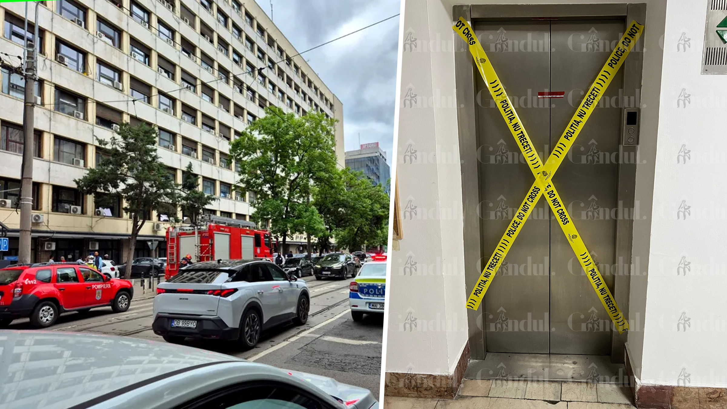Accident grav la Ministerul Transporturilor