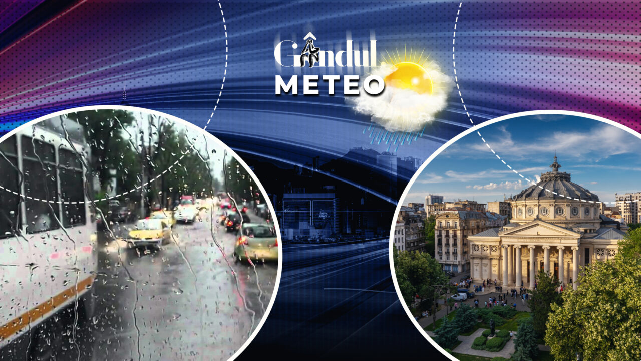 Ploi, descărcări electrice și frig la sfârșit de mai. Unde se vor înregistra doar 4 grade Celsius. ANM, noi informații pentru Gândul