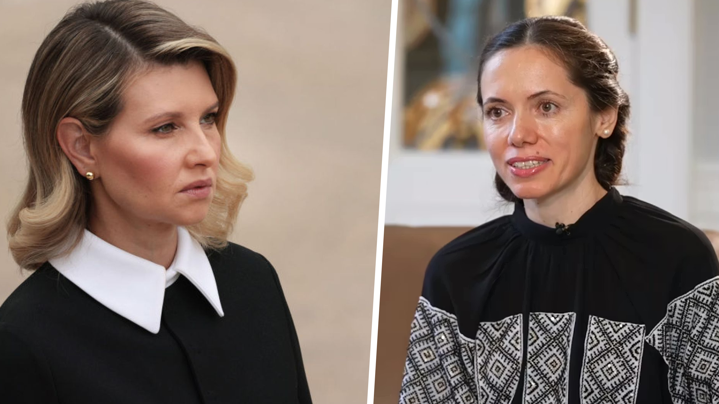 Întâlnirea Olenei Zelenska cu Mirabela Grădinaru la Cotroceni