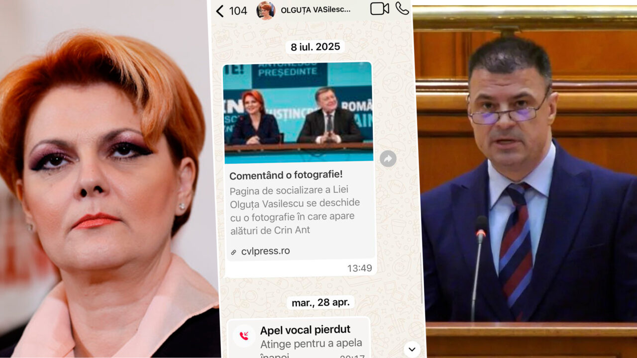 Mircea Roșca scoate mesajele cu Lia Olguța Vasilescu, după ce Sorin Grindeanu a declarat că președintele PNL Prahova a sunat-o: ”Ea m-a sunat cu 5 zile înainte de moțiune”