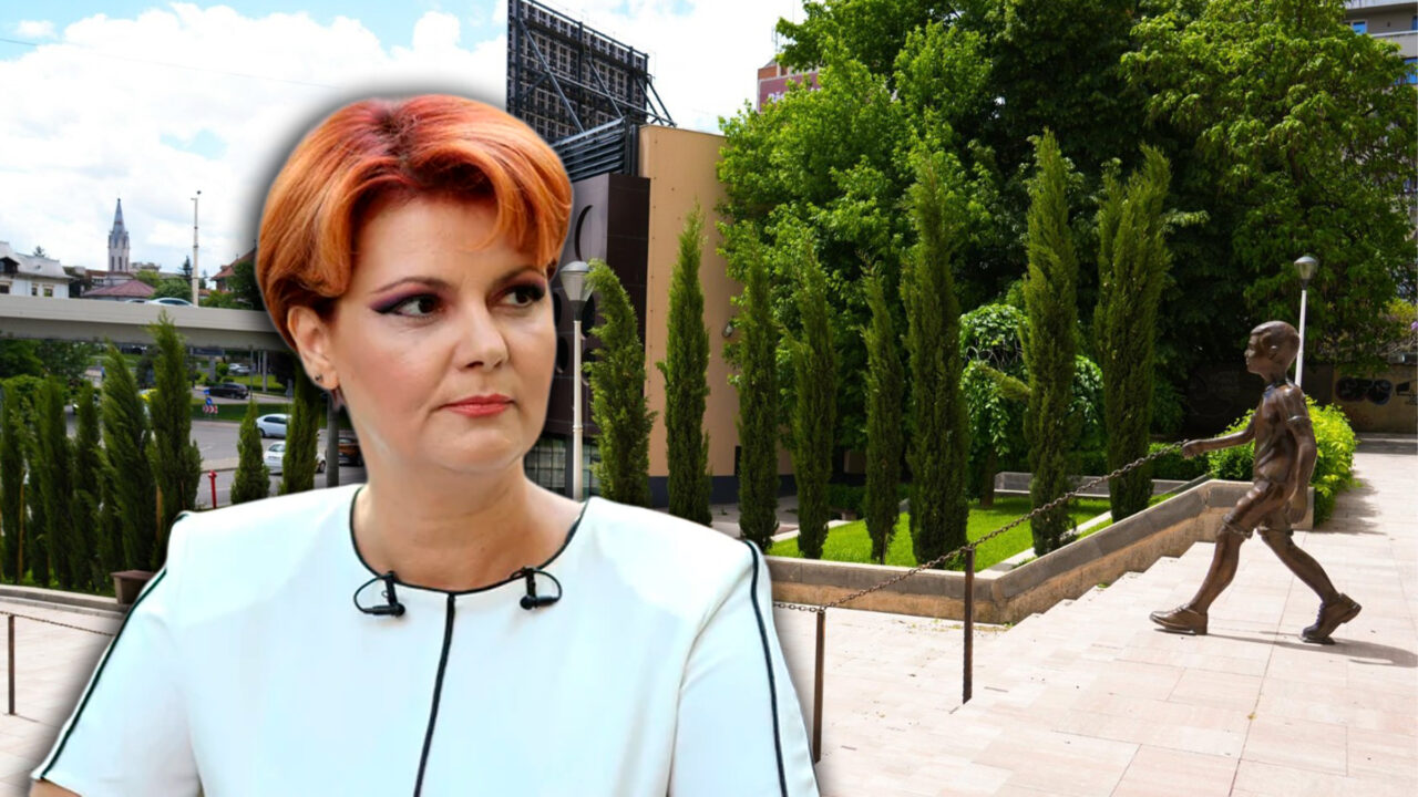 Ce statuete au observat craiovenii în centrul orașului. Mesajul transmis de Lia Olguța Vasilescu