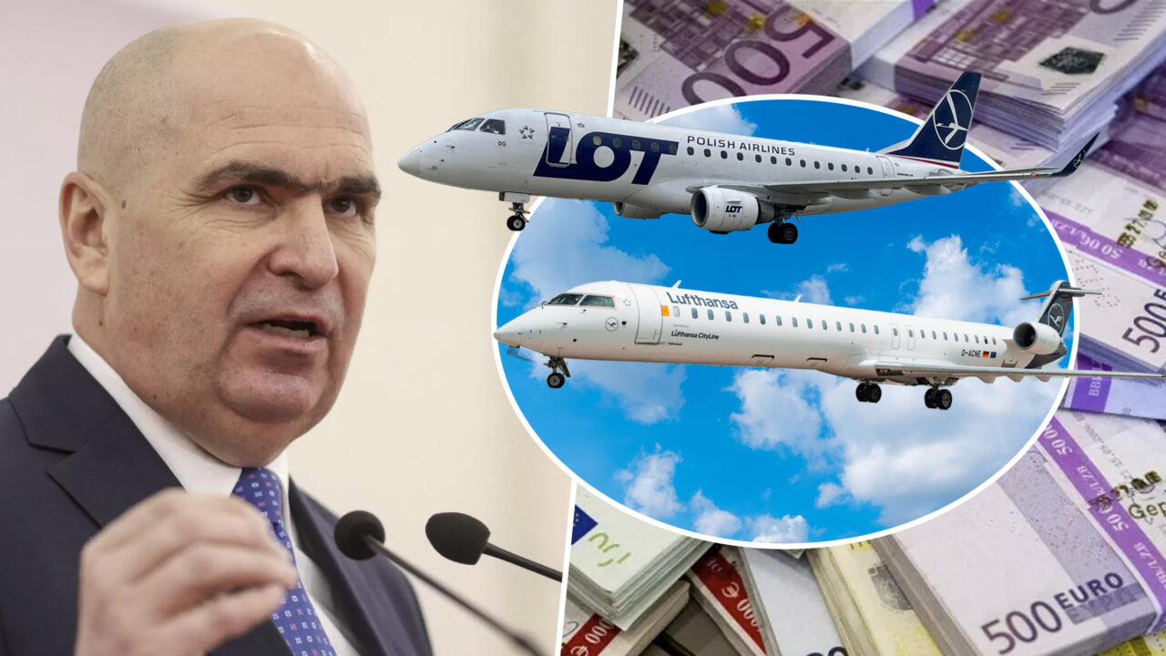 Cum au fost aruncați în aer banii orădenilor pentru 2 linii aeriene fără călători: 3,3 milioane de euro pentru zboruri în care se află doar doi pasageri. Contractul a fost semnat pe vremea când președintele CJ era Ilie Bolojan.