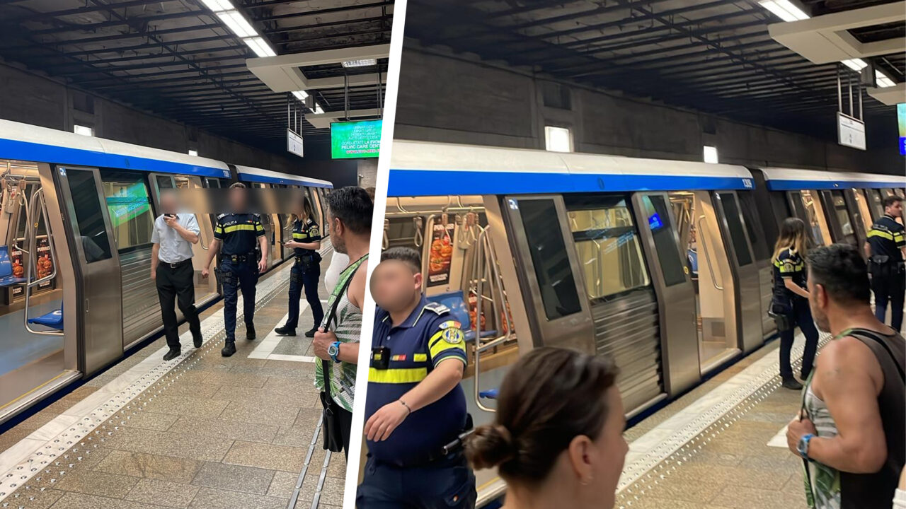 Din ce cauză a ieșit fum la metrou, miercuri, la Piața Unirii 2, când trenul a intrat în stație. Călătorii au crezut că este incendiu