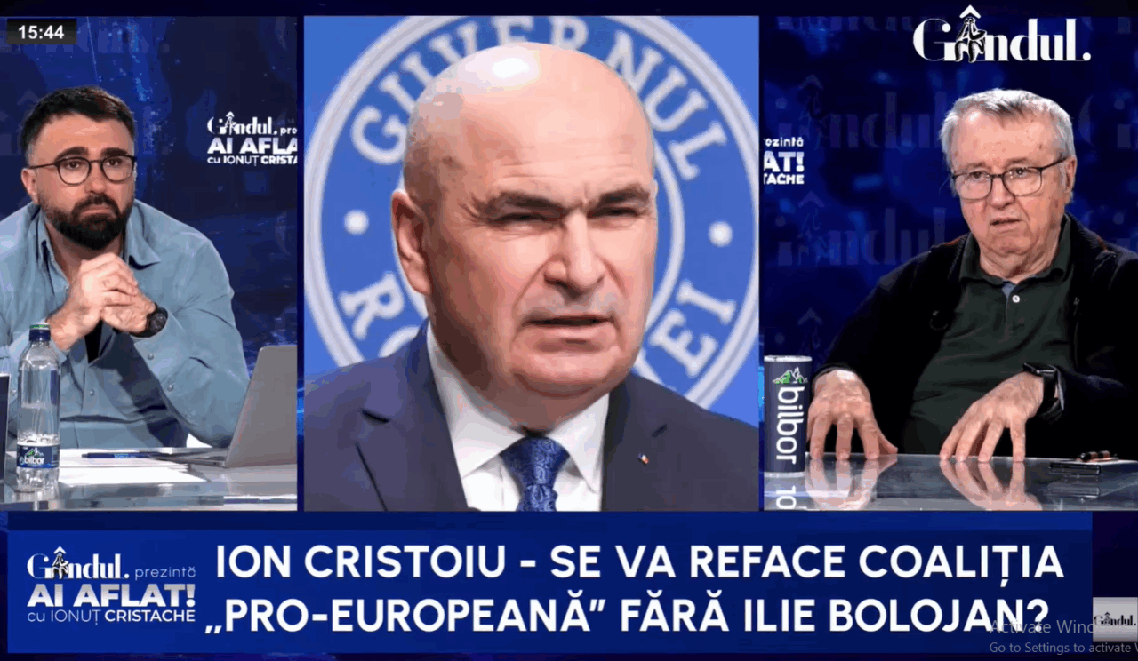 Poate reface Bolojan coaliția pro-europeană din opoziție? Cristoiu: El nu e om politic/Principala condiție e următoarea