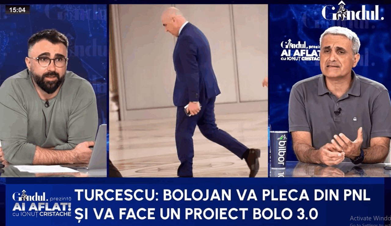 Scenariu bombă dezvăluit de Turcescu: Bolojan pleacă din PNL și face Bolo 3.0