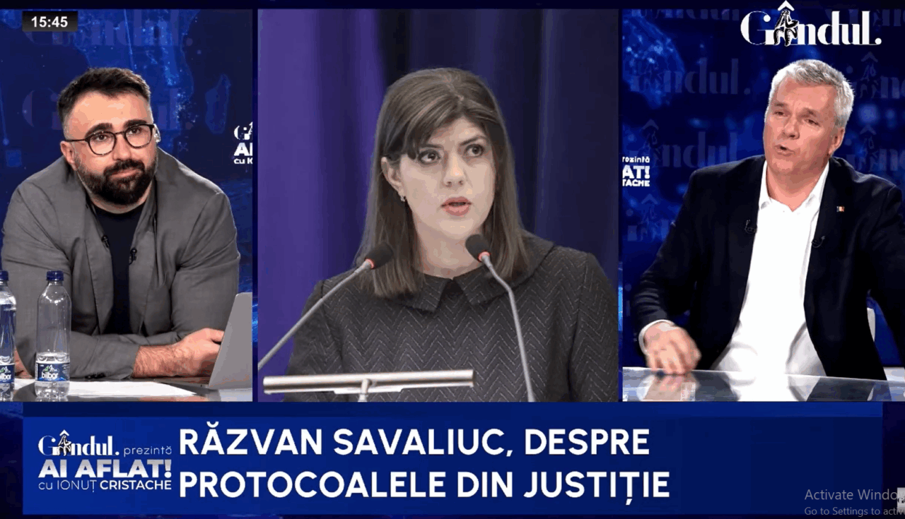Răzvan Savaliuc demontează mitul Kovesi: Sunt peste 1.000 de achitări/Câte destine au fost distruse, câți oameni au înnebunit