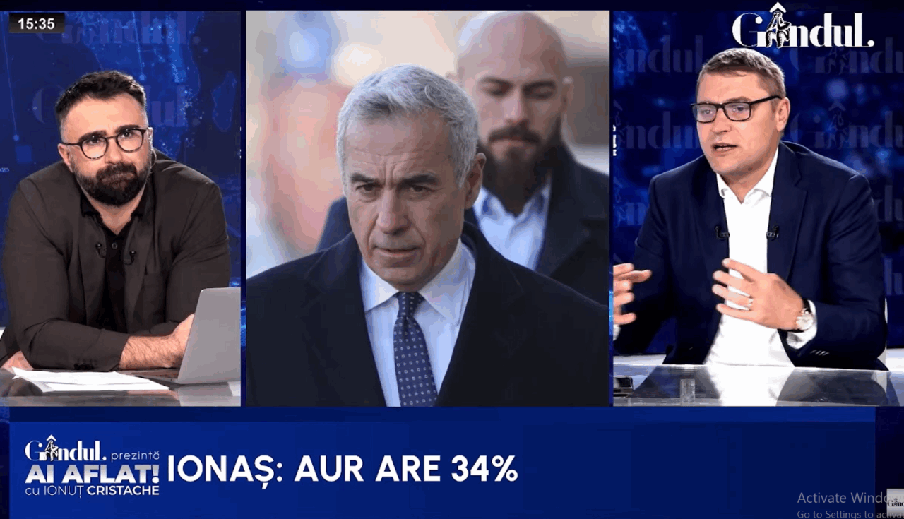 Vladimir Ionaș, declarație bombă. „Călin Georgescu este ținut în viață de AUR”