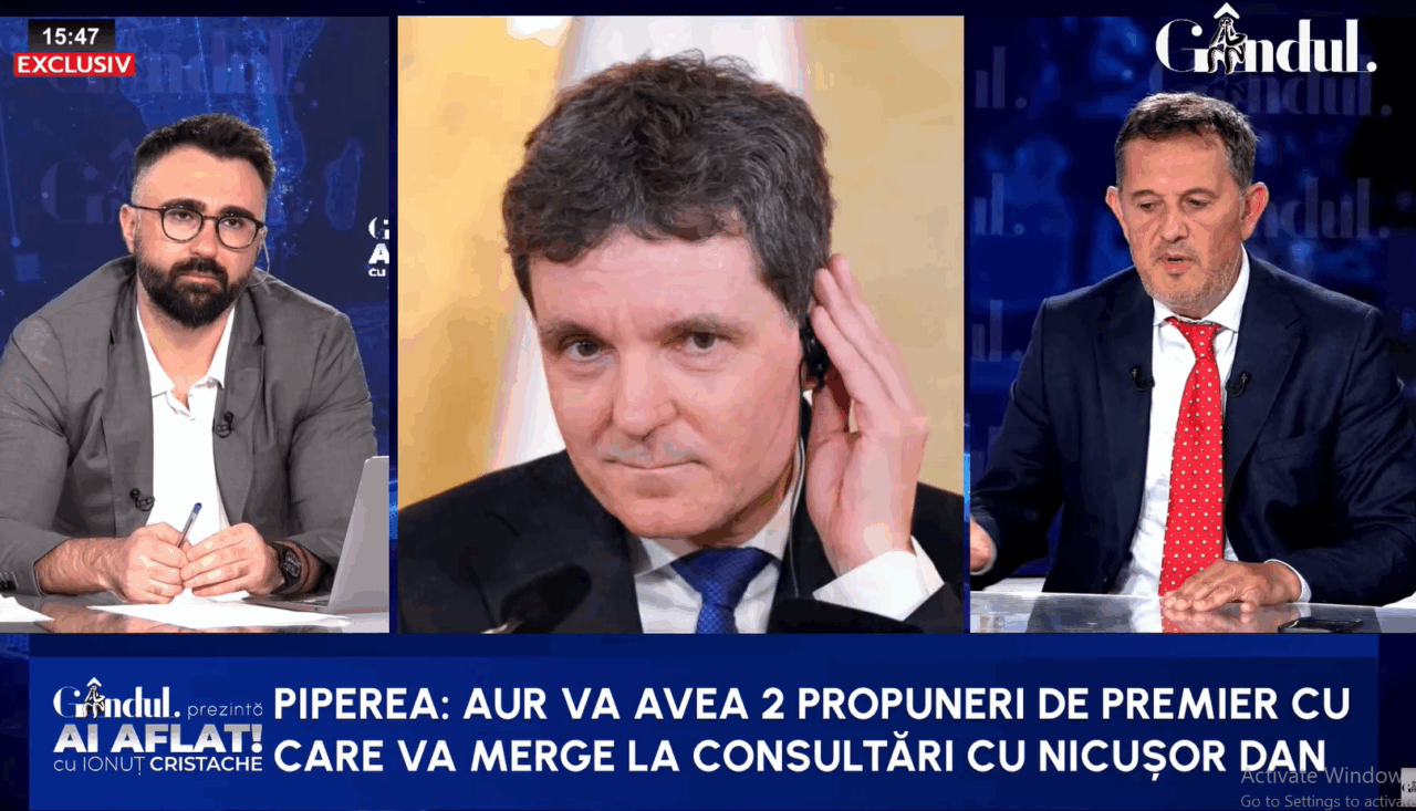 Soluția AUR de a-i forța mâna lui Nicușor Dan. Piperea: Își va face guvernul informal de care vorbește/Va izbucni în râs, cum face el