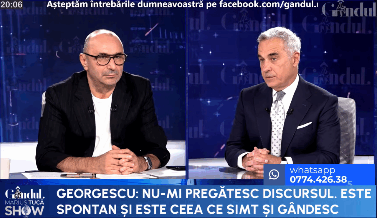 Călin Georgescu: „Avem nevoie de un program pentru românii care lucrează în afara țării. Sunt aproape 9 milioane de oameni”