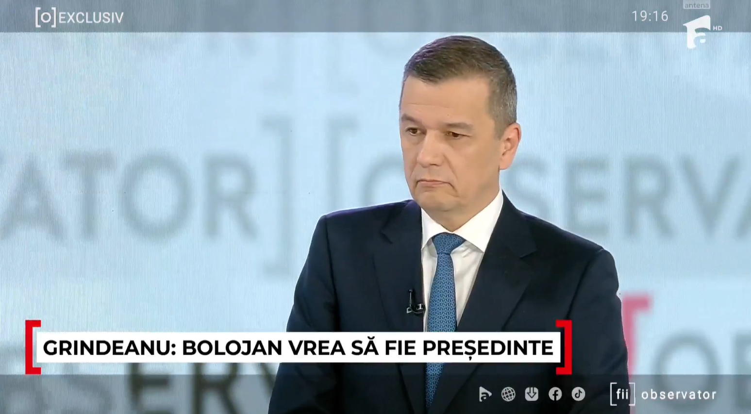 Grindeanu îl acuză pe Bolojan de ambiții prezidențiale