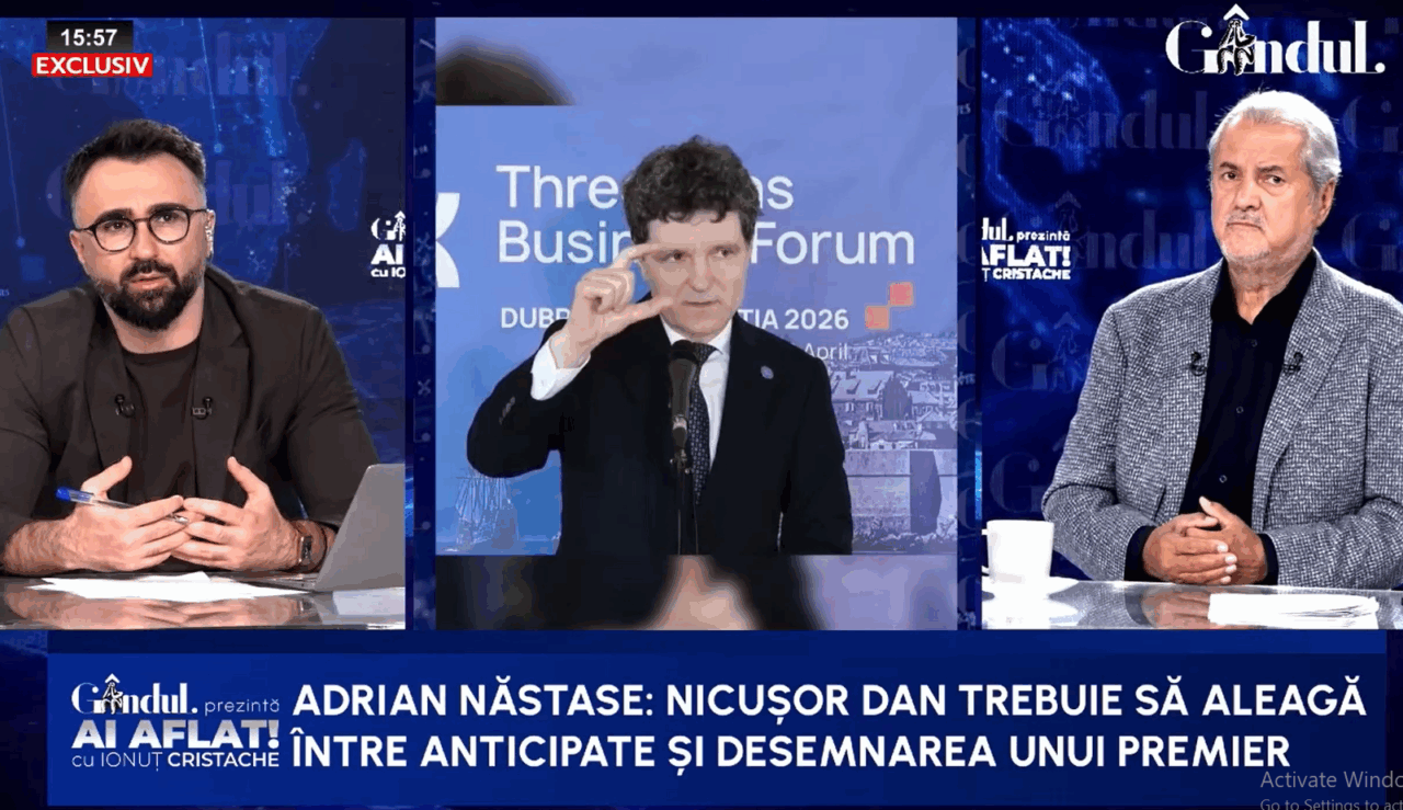 Adrian Năstase îl laudă pe Nicușor Dan: A reușit parțial/Și-a întărit statutul în această perioadă