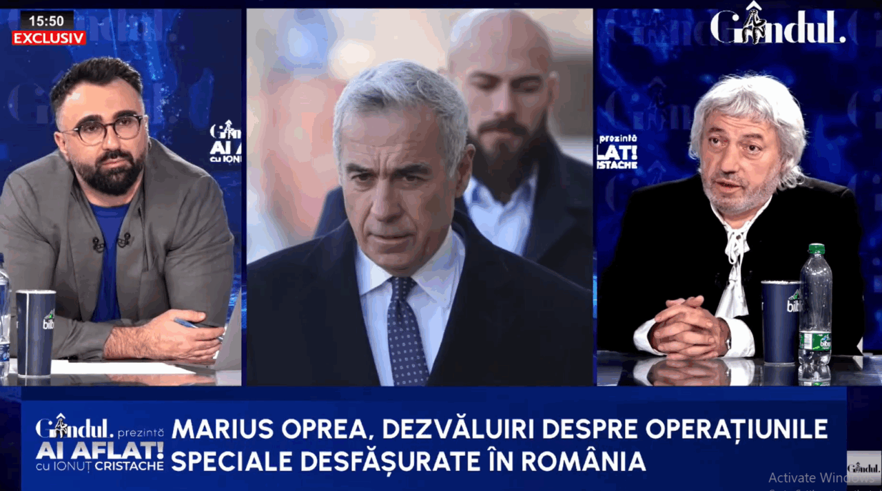 Marius Oprea, dezvăluiri despre operațiunile speciale din România. „Sursa banilor lui Georgescu e Viena, capul de pod al spionajului rus în Europa”