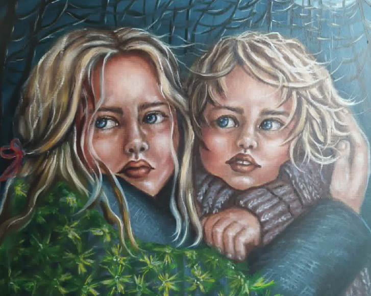 O pictoriță din Brașov va avea prima expoziție într-o galerie de artă din București. Cum arată tablourile și care este analiza unui critic de artă