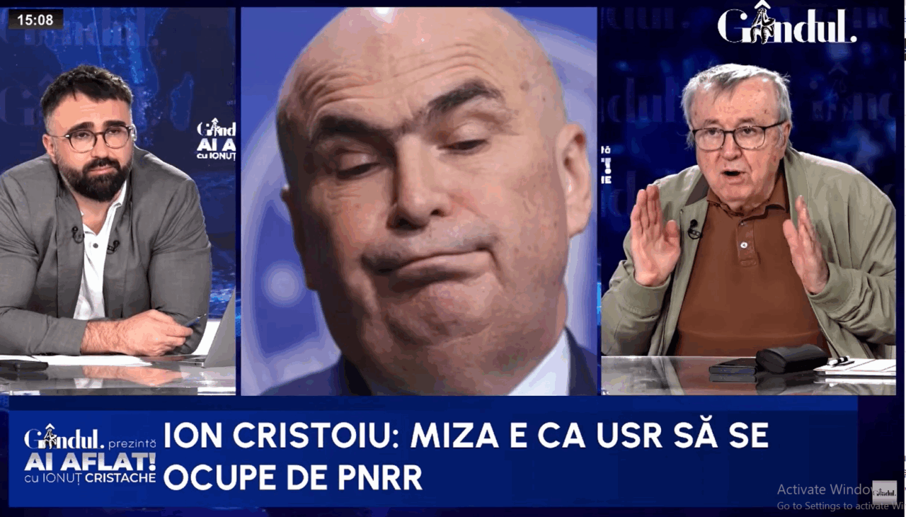 Teatru pe jaloanele PNRR. Cristoiu: Suntem victimele unei manipulări uriașe din partea sistemului și a Cotroceniului