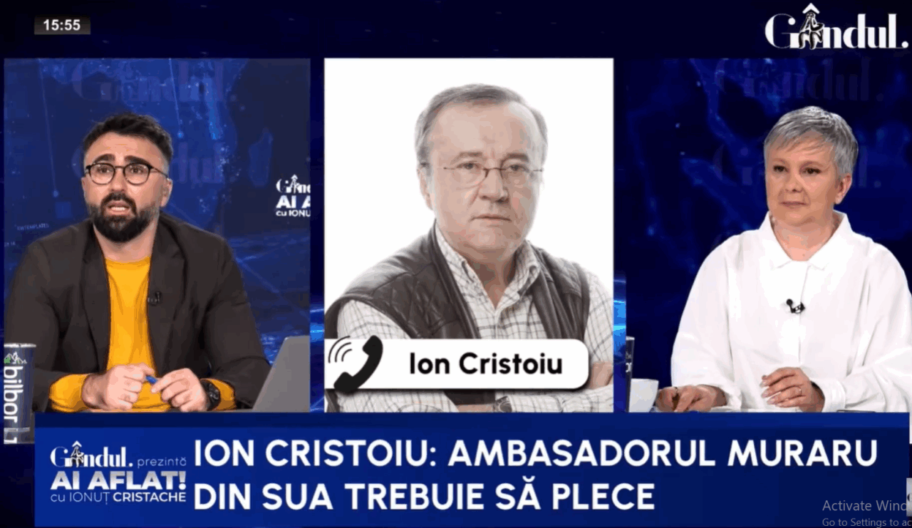 Cristoiu critică contractul de lobby angajat de Nicușor Dan: Este jignitor pentru poporul român/Muraru trebuie să plece