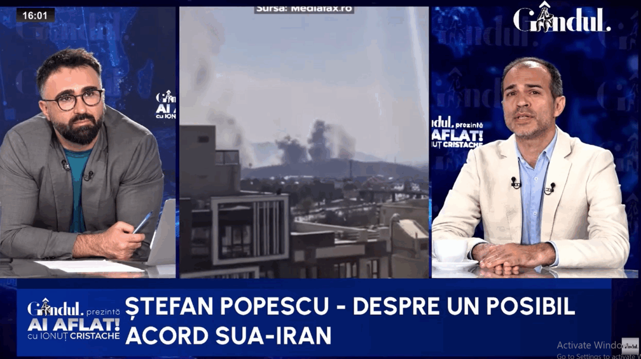 SUA și-au pierdut statutul de jandarm mondial. Ștefan Popescu: Nu mai au capacitatea industrială să susțină un conflict de mare intensitate
