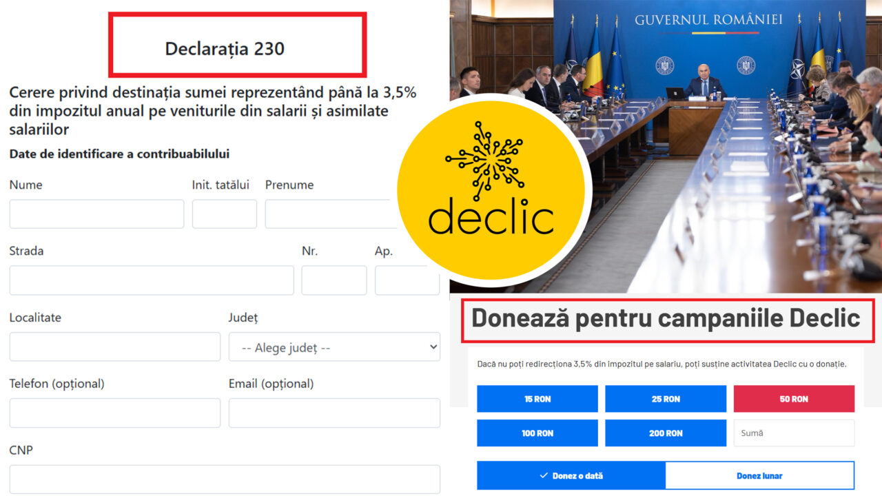 Activiștii Declic, susținători ai lui Nicușor Dan și Ilie Bolojan, îi instigă pe români să doneze bani către ONG și să nu mai dea bani statului. Culmea, stat condus de idolii lor