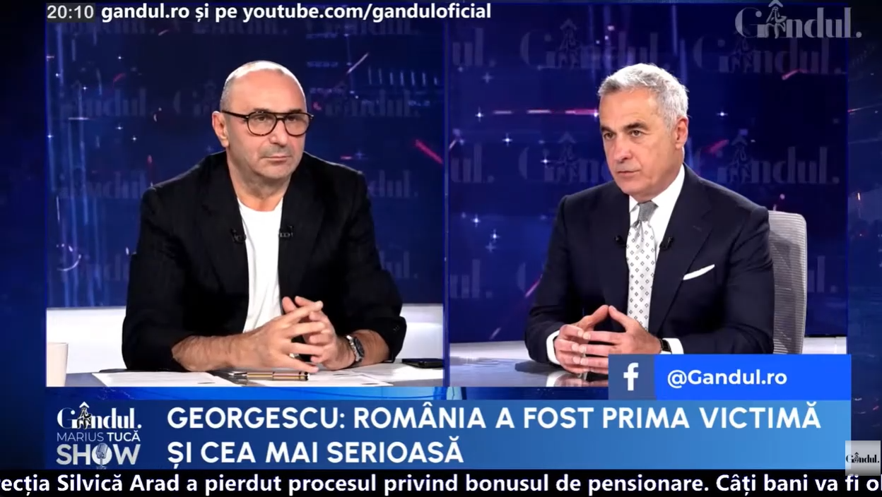 Călin Georgescu: „Toată situația din România, din Europa, din Ucraina pleacă de la bani”