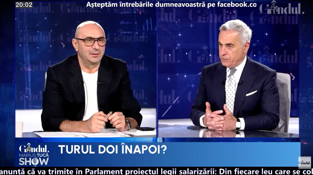 Călin Georgescu: „Avem un președinte ales și unul votat”