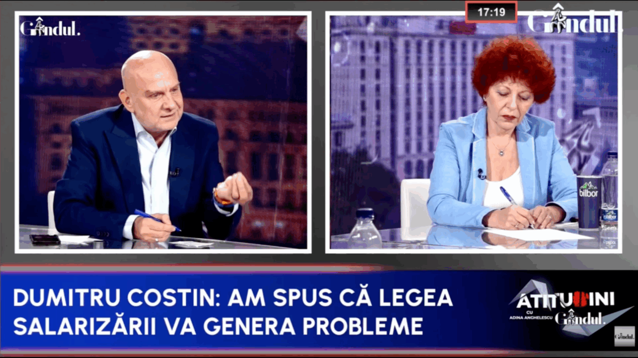 Dumitru Costin, președinte BNS: „România a fost prima țară din U.E. care a călcat în picioare un model valid încă din secolul XIX, sistemul de pensii”