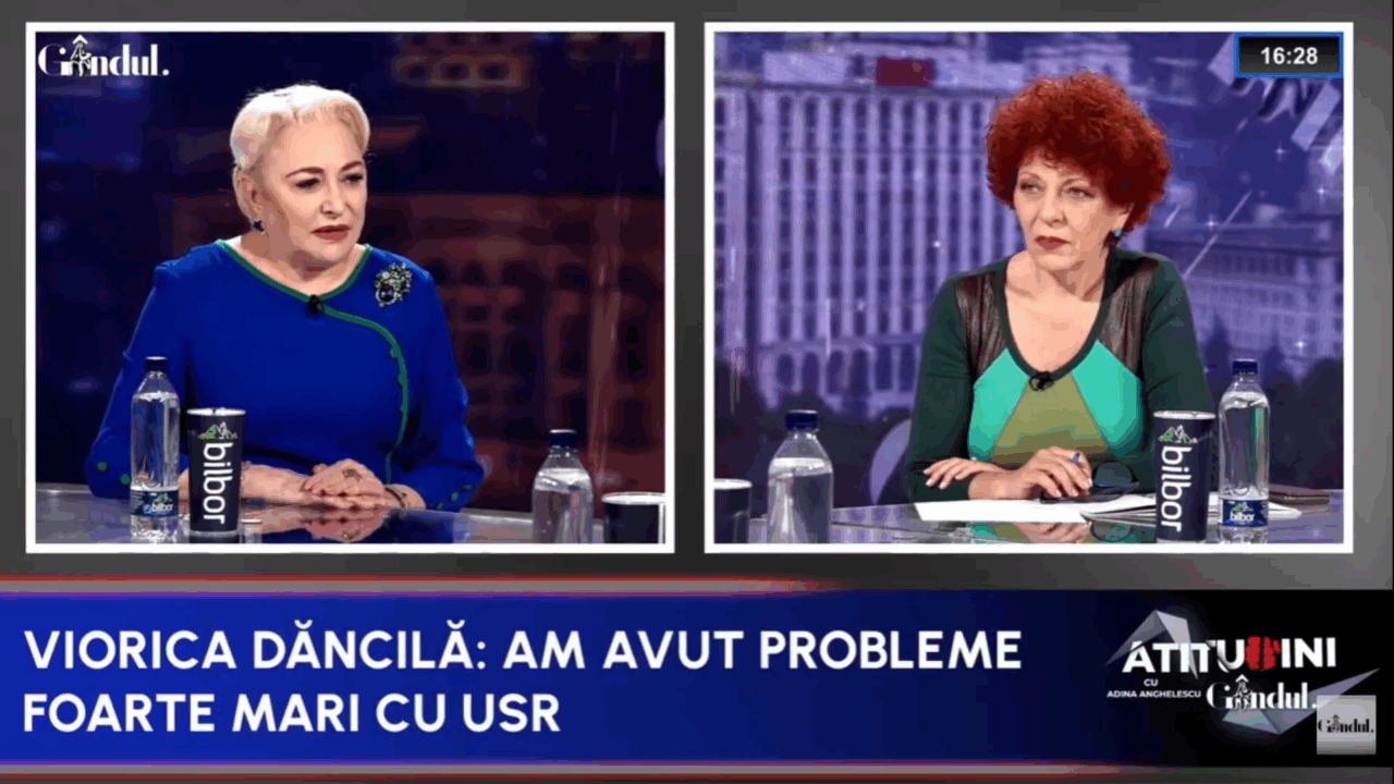Viorica Dăncilă: „Am avut probleme foarte mari cu USR”