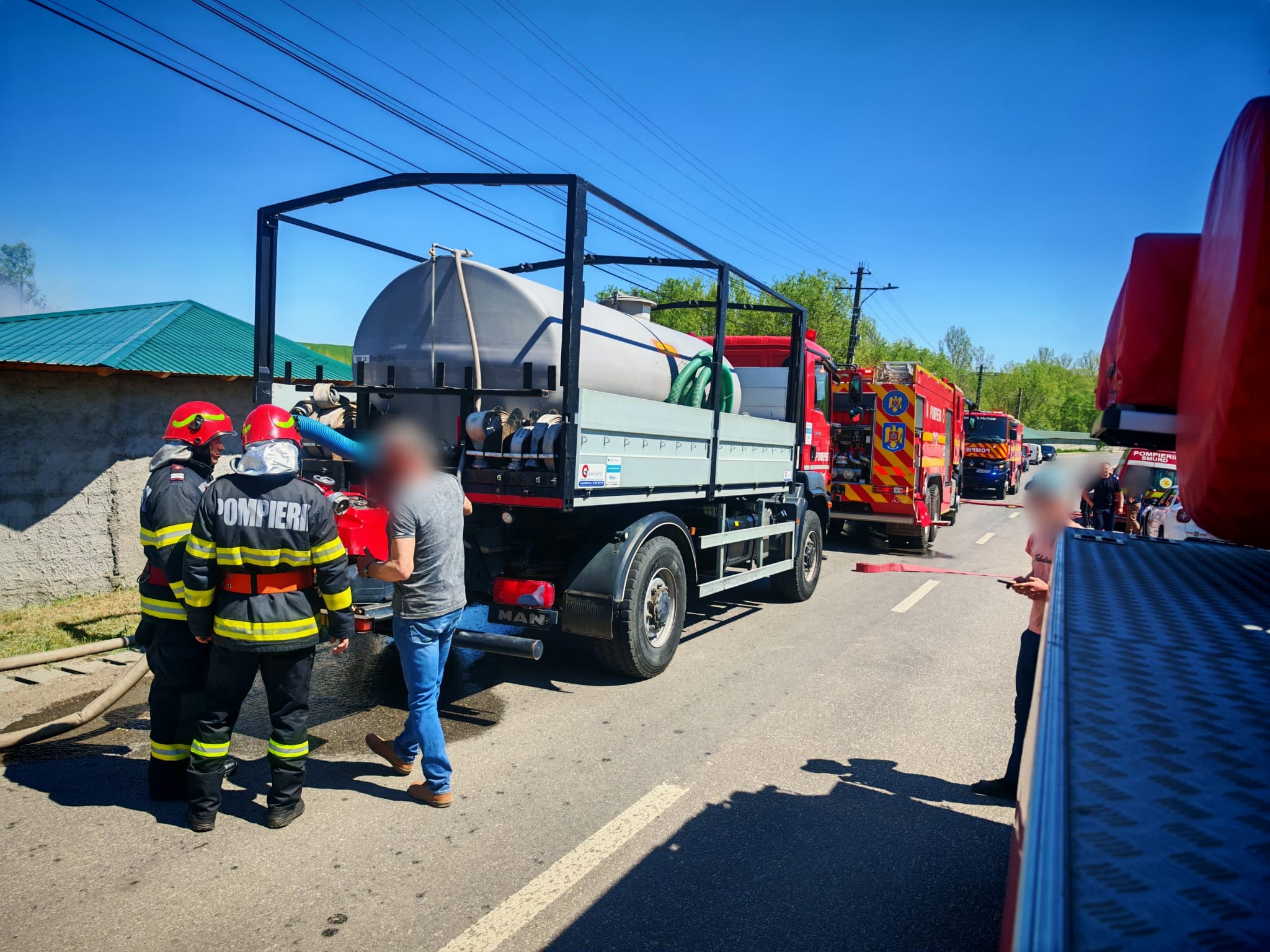 Incendiu la grădina zoologică din Suceava