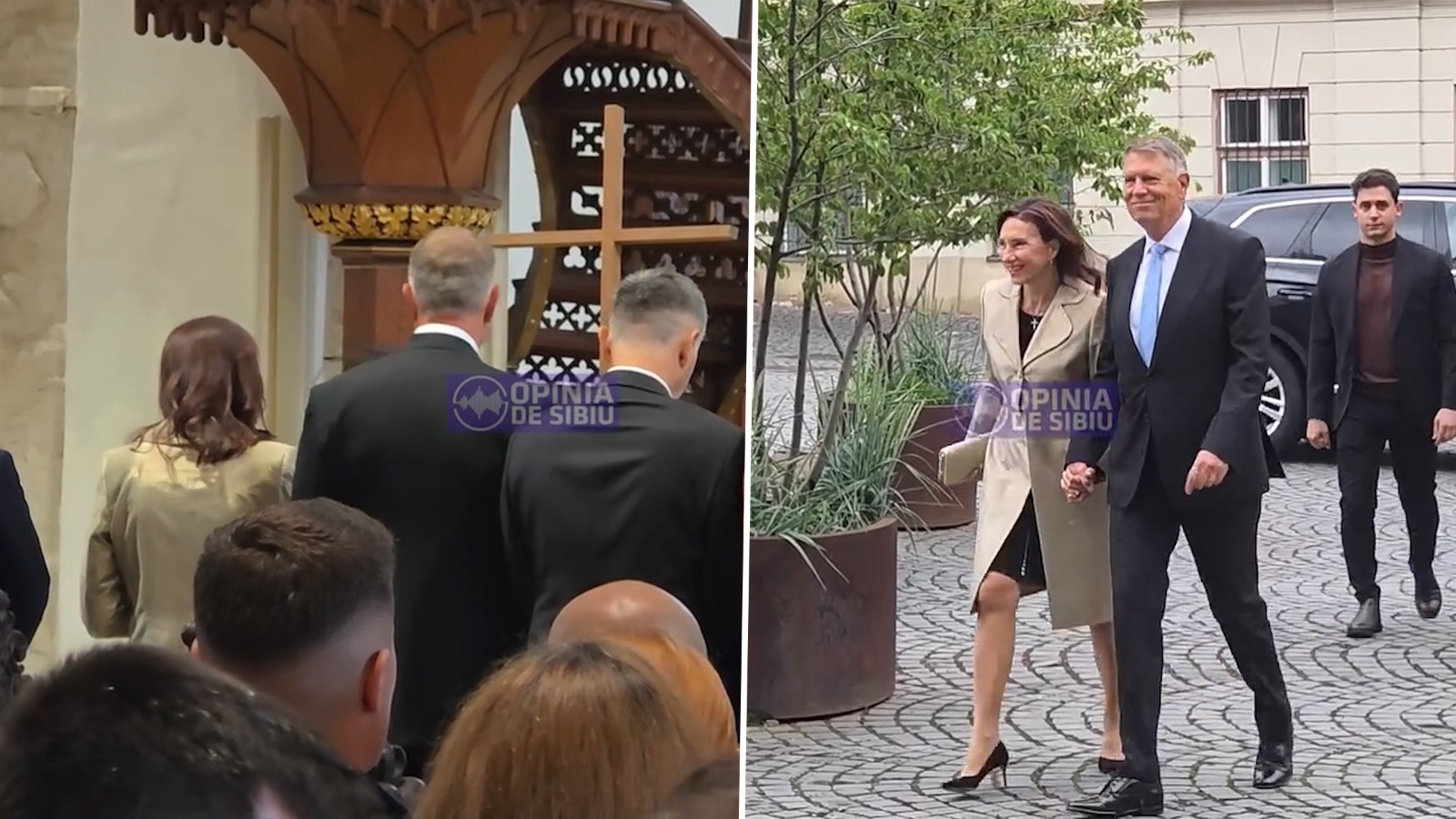 Iohannis, apariție publică la Sibiu