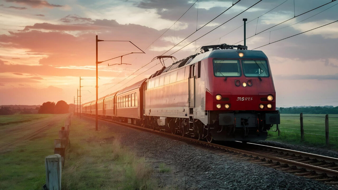 Atac cu dronă asupra unui tren de pasageri care circula pe r