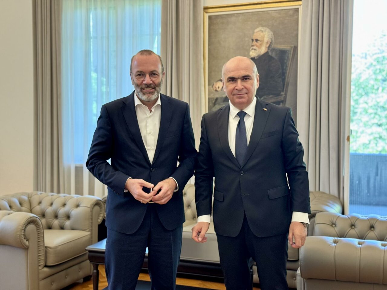 Bolojan s-a întâlnit cu preşedintele PPE: „Viitorul nostru este într-o Europă puternică, modernă şi responsabilă”