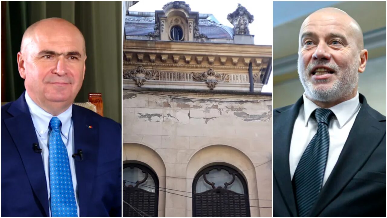 Pe ultima sută de metri, Guvernul demis Bolojan aprobă fondurile pentru reabilitarea Palatului Cantacuzino. Lucrările au stagnat un an și jumătate