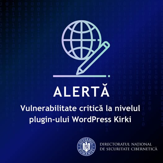 Alertă DNSC: Vulnerabilitate critică, atacatorii pot obține control total asupra unor site-uri