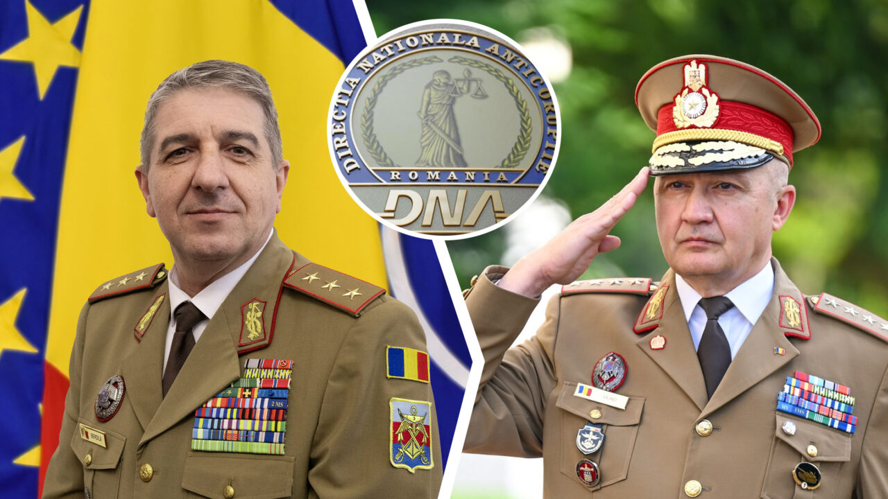 Lista generalilor din dosarul DNA. După șeful Statului Major, locțiitorul acestuia, generalul Berdilă, se află în cercul suspecților din anchetă