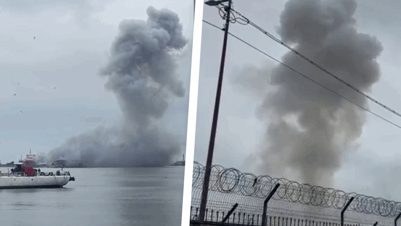 O dronă marină a explodat în Portul Constanța. Planul Roșu de Intervenție a fost activat