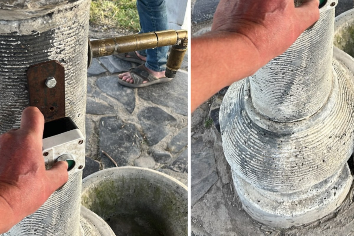 De ce nu mai curge izvorul „tămăduitor” din Fegernicu Nou, Bihor. Primăria Sâniob l-a „electrificat”, iar edilul vrea să-i pună și cartele de acces