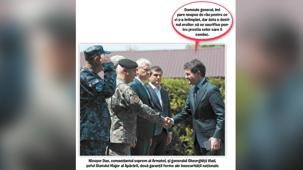 Cațavencii.ro: Ca măsură de apărare împotriva dron