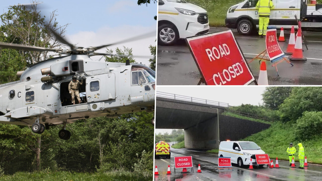 Un elicopter al Marinei Regale britanice s-a prăbușit în regiunea Devon din UK. Serviciile de urgență sunt la fața locului