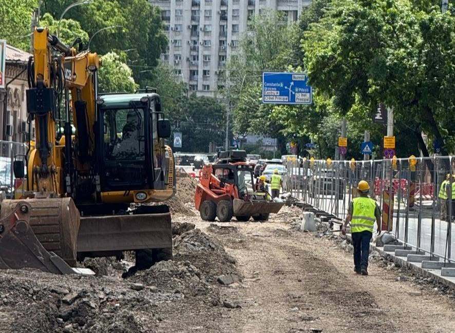 Șantiere în București. Ce zone ar fi bine să evitați și în week-end