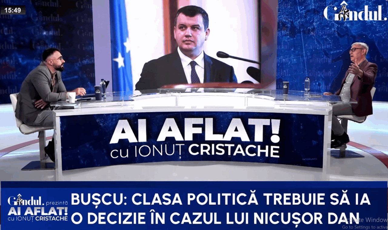 Cum s-a ajuns la criza politică din România? Doru Bușcu: „Nicușor Dan a fost complice”